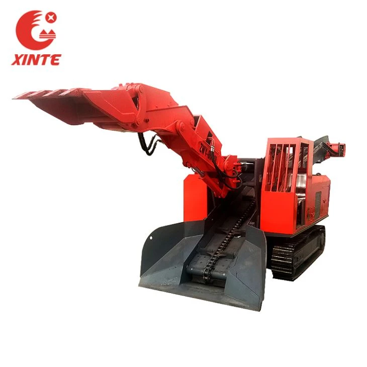Mucking Machine in Tunnel